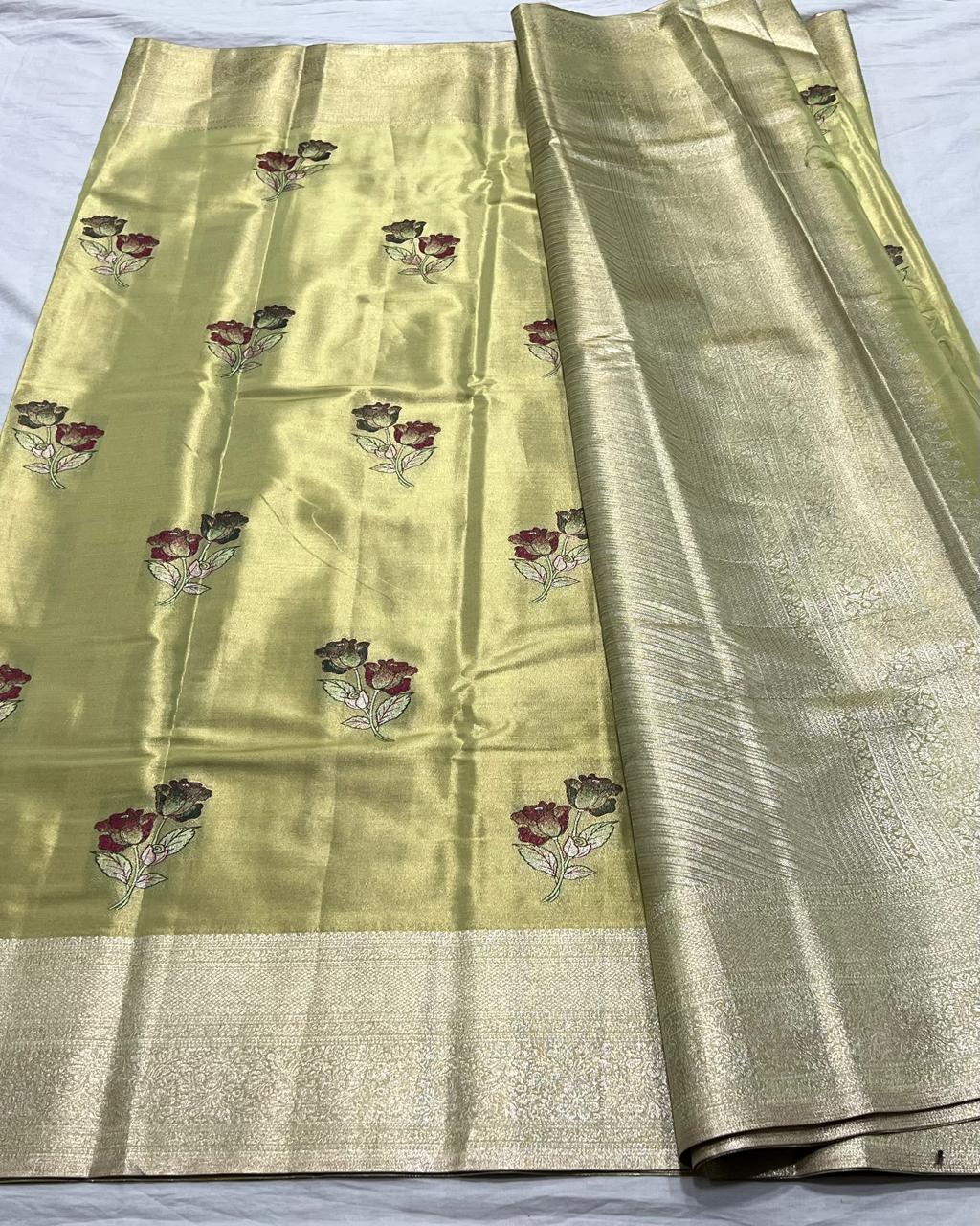 Pure soft silk saree Kanchipuram